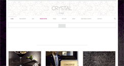 Desktop Screenshot of crystallounge.be